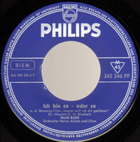 Heidi Brühl : Immer Will Ich Dir Gehören / Ich Bin So - Oder So (7", Single, Mono)