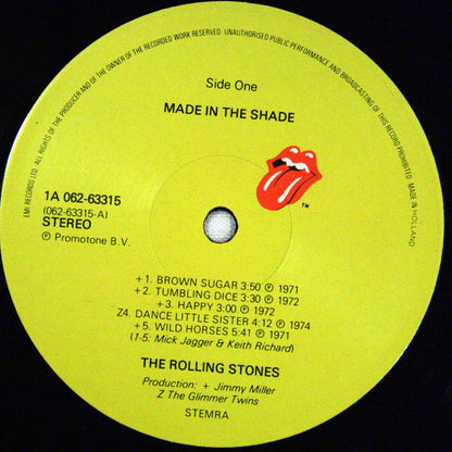 Rolling Stones* : Made In The Shade (LP, Comp)