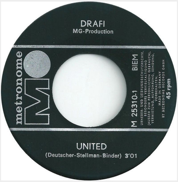 Drafi Deutscher : United (7", Single)