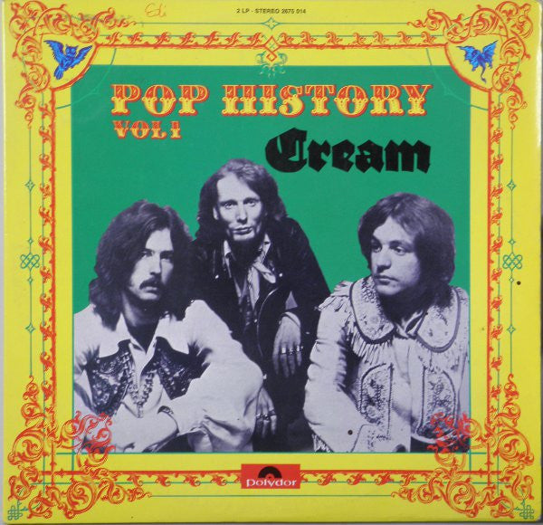 Cream (2) : Pop History Vol. 1 (2xLP, Comp, Gat)