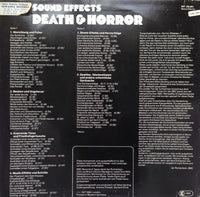 Mike Harding (3) : Sound Effects - Death & Horror (LP, Mono)