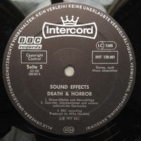 Mike Harding (3) : Sound Effects - Death & Horror (LP, Mono)