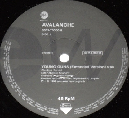 Avalanche (8) : Young Guns (12", Maxi)