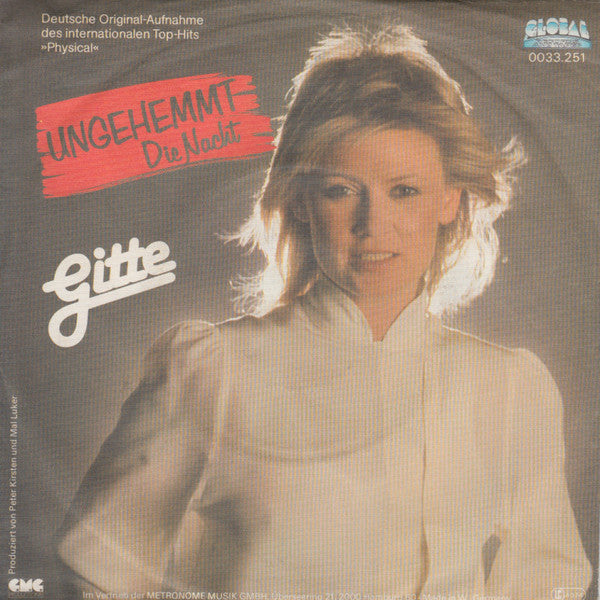 Gitte Hænning : Ungehemmt (7", Single)