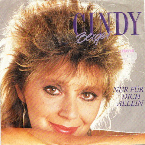 Cindy Berger : Nur Für Dich Allein (7", Single)