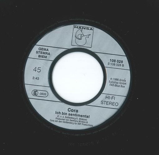 Cora : Wer Darf Das Für Uns Entscheiden (7", Single)