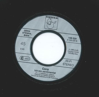 Cora : Wer Darf Das Für Uns Entscheiden (7", Single)