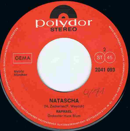 Raphael (2) : Halleluja / Natascha (7", Single)