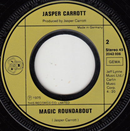 Jasper Carrott : Funky Moped / Magic Roundabout (7", Single)