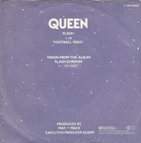 Queen : Flash (7", Single, Que)