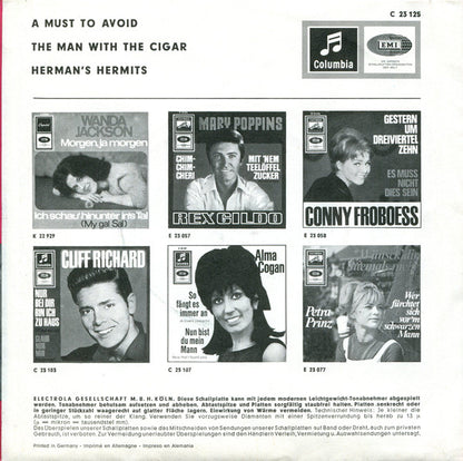 Herman's Hermits : A Must To Avoid (7", Single)