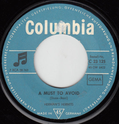 Herman's Hermits : A Must To Avoid (7", Single)