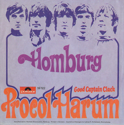 Procol Harum : Homburg (7", Single, Mono)