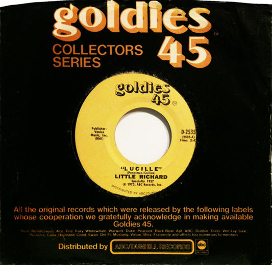 Little Richard : Lucille / Money Honey (7", Single, RE)