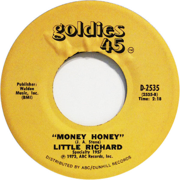 Little Richard : Lucille / Money Honey (7", Single, RE)