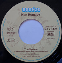 Ken Hensley : No More / The System (7", Single)