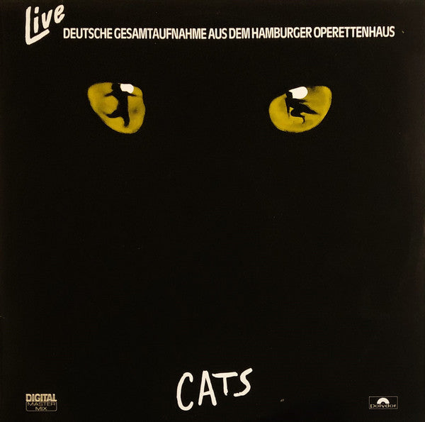 Andrew Lloyd Webber : Cats Live - Deutsche Gesamtaufnahme Aus Dem Hamburger Operettenhaus (2xLP, Album, Gat)