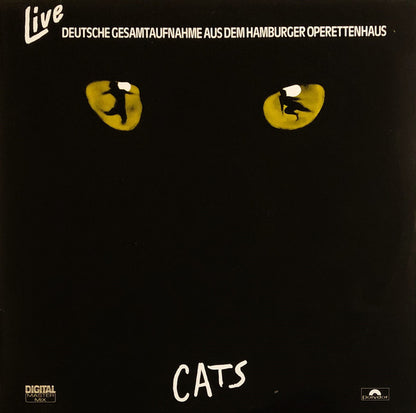 Andrew Lloyd Webber : Cats Live - Deutsche Gesamtaufnahme Aus Dem Hamburger Operettenhaus (2xLP, Album, Gat)