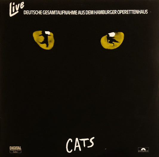 Andrew Lloyd Webber : Cats Live - Deutsche Gesamtaufnahme Aus Dem Hamburger Operettenhaus (2xLP, Album, Gat)