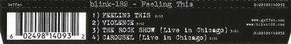 Blink-182 : Feeling This (CD, Single)