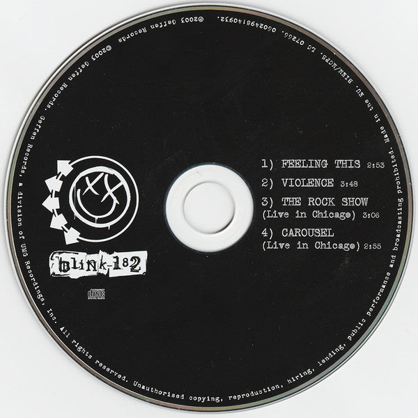 Blink-182 : Feeling This (CD, Single)