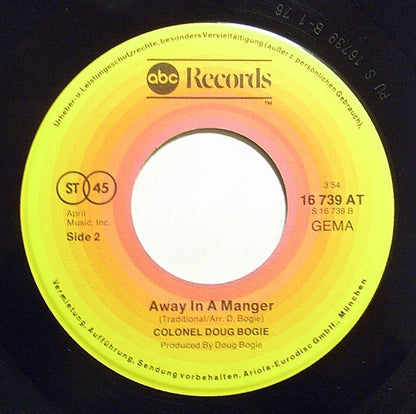 Colonel Doug Bogie : Cokey Cokey / Away In A Manger (7", Single)