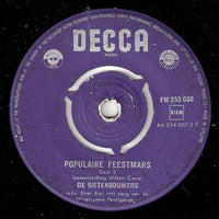 De Bietenbouwers : Populaire Feestmars (7", Single)
