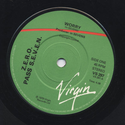 Z.E.R.O. Pass S.E.V.E.N. : Worry (7")
