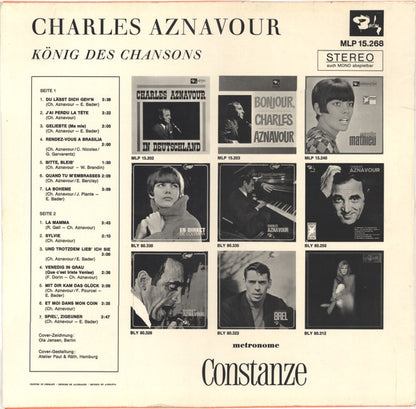 Charles Aznavour : König Des Chansons (LP, Comp)