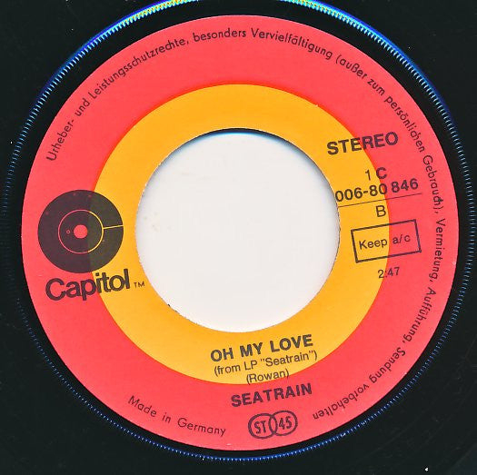 Seatrain : 13 Questions (7", Single)