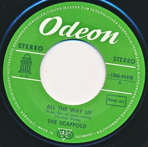 The Scaffold* : All The Way Up / Please Sorry (7", Single)