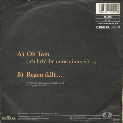 Dorkas : Oh Tom (Ich Lieb' Dich Noch Immer) (7", Single)
