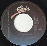 Children Of The World (2) Featuring Ellen Foley And Jimmy Hall : The Time Is Now (7", Single)