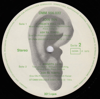 Ash Ra Tempel : Join Inn (LP, Album)