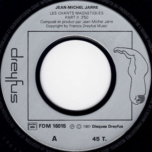 Jean-Michel Jarre : Les Chants Magnetiques (7", Single)