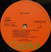 Leo Kottke : Ice Water (LP, Album)