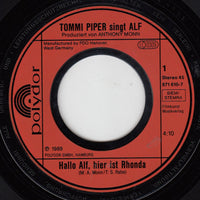 Thomas Piper (2) Singt ALF (2) : Rhonda (7", Single)