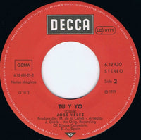 José Vélez : No, Por Favor (7", Single)