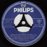 Die Rixdorfer Sänger - Orchester Béla Sanders : Erinnern Sie Sich! Schlager Von Einst - Die Zweite Folge (7", Mono)