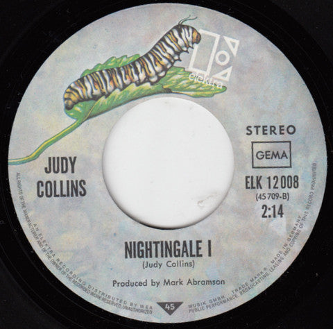 Judy Collins : Amazing Grace / Nightingale I (7", Single, RE)
