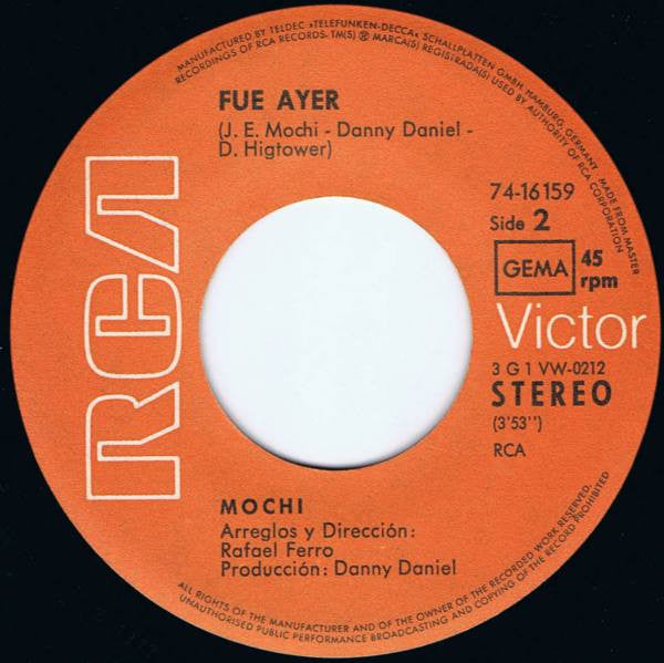 Juan Erasmo Mochi : Los Que Se Van (7", Single)