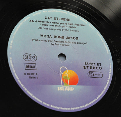 Cat Stevens : Mona Bone Jakon (LP, Album, RE)