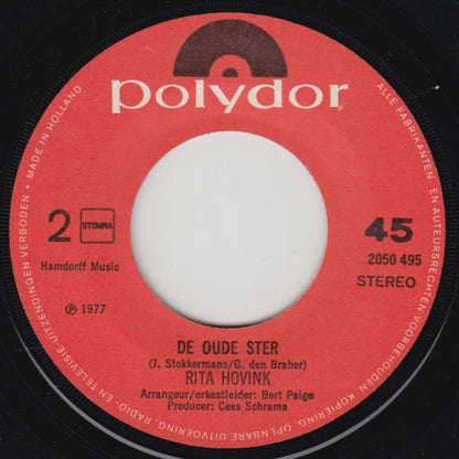 Rita Hovink : Draai Je Om  (7", Single)