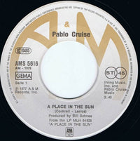 Pablo Cruise : A Place In The Sun (7", Single)