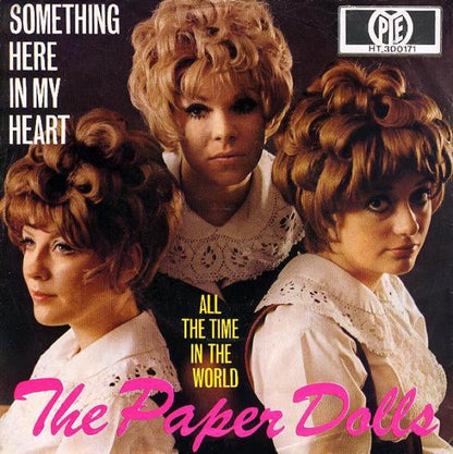 The Paper Dolls* : Something Here In My Heart (7", Single)