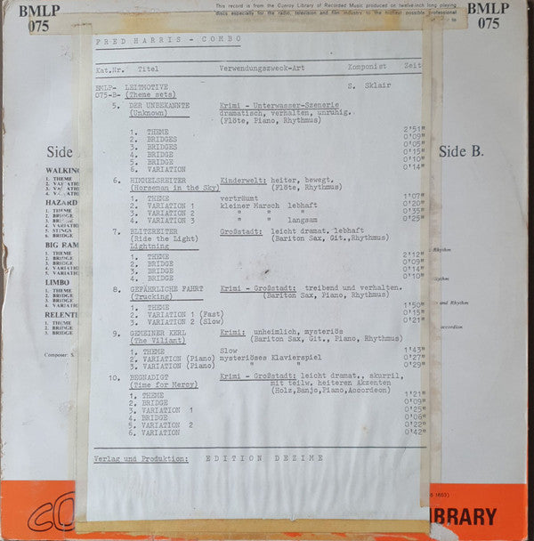 Sam Sklair : Theme Sets (LP)