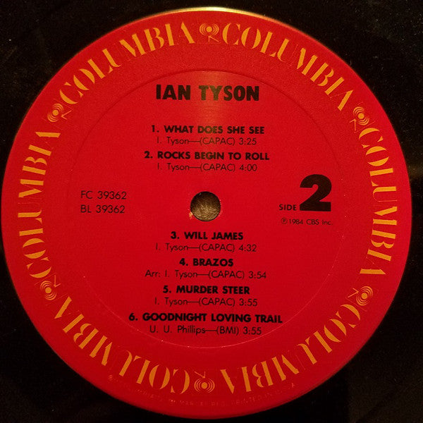Ian Tyson : Ian Tyson (LP, Album, Car)