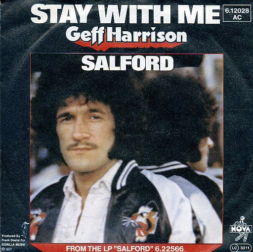 Geff Harrison : Stay With Me (7", Single)
