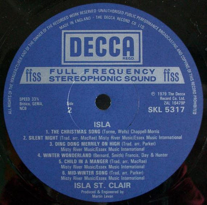 Isla St Clair : Isla (LP, Album)