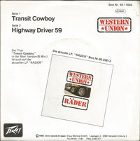 Western Union (3) : Transit Cowboy (7", Single)